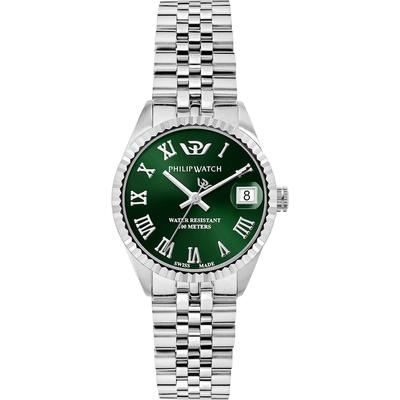 Philip Watch Damenuhr Edelstahl grün, silber Damen Image