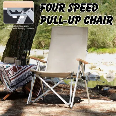 Light Folding Chair Outdoor 5-speed Adjust Folding Lounge Chairs Camping chair Fishing Chair Leisure Folding Tourist Chair 캠핑의자