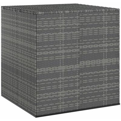 Vidaxl - Garten-Kissenbox pe Rattan 100x97,5x104 cm Grau Image