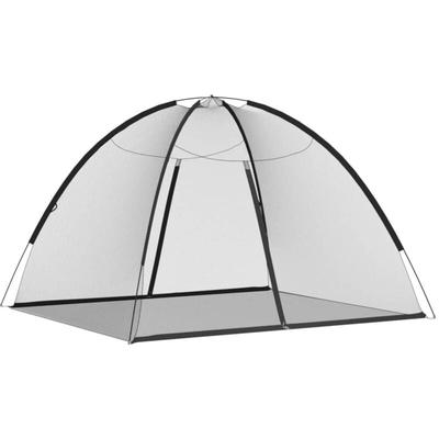 Vidaxl - Moskito-Netzzelt Mongolisch 220 Schwarz 200x180x135 cm Image