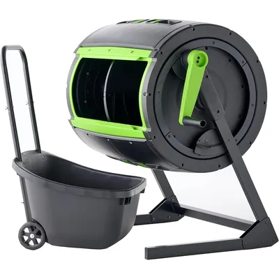 Door and Open Base and Comes with Compost Cart