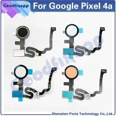 For Google Pixel 4A G025J GA02099 Phone Home Button FingerPrint Touch ID Sensor Flex Cable Ribbon