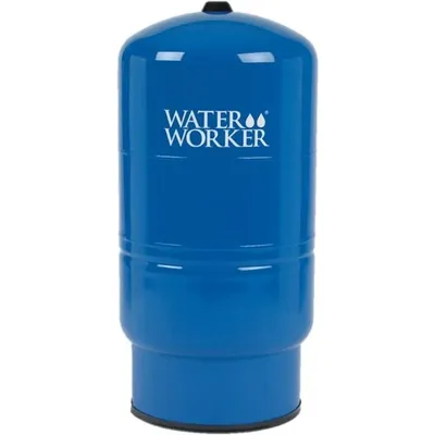 HT-30B Vertical Pressure Well Tank, 30-gallon tank with 26-gallon capacity, Blue