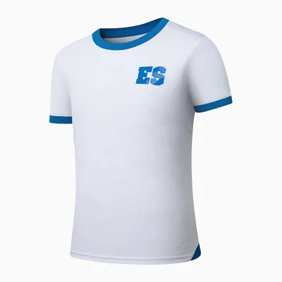 2025-26 Mens El Salvador Away Short Sleeve Football Shirt Youth Kids Training Soccer Uniform