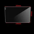 9 Pellicola protettiva in vetro temperato per auto da 10.1 pollici adatta per autoradio stereo DVD GPS Touch Accessori per schermi LCD completi Interni auto