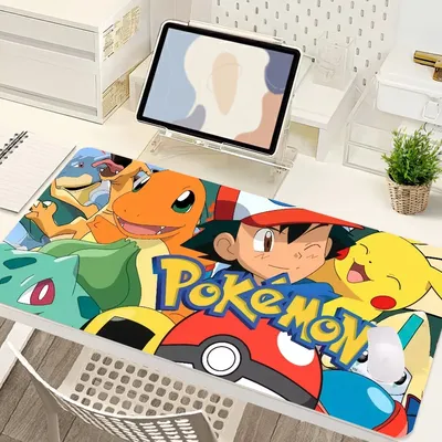 P-Pokemon-Gengar Grande Mousepad Mousepad New Arrivals Large Gaming Mousepad L XL XXL Gamer Mouse