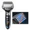Kemei 5-Blade Electric Shaver For Men Face Beard Wet Dry Electric Razor Rechargeable powerful two