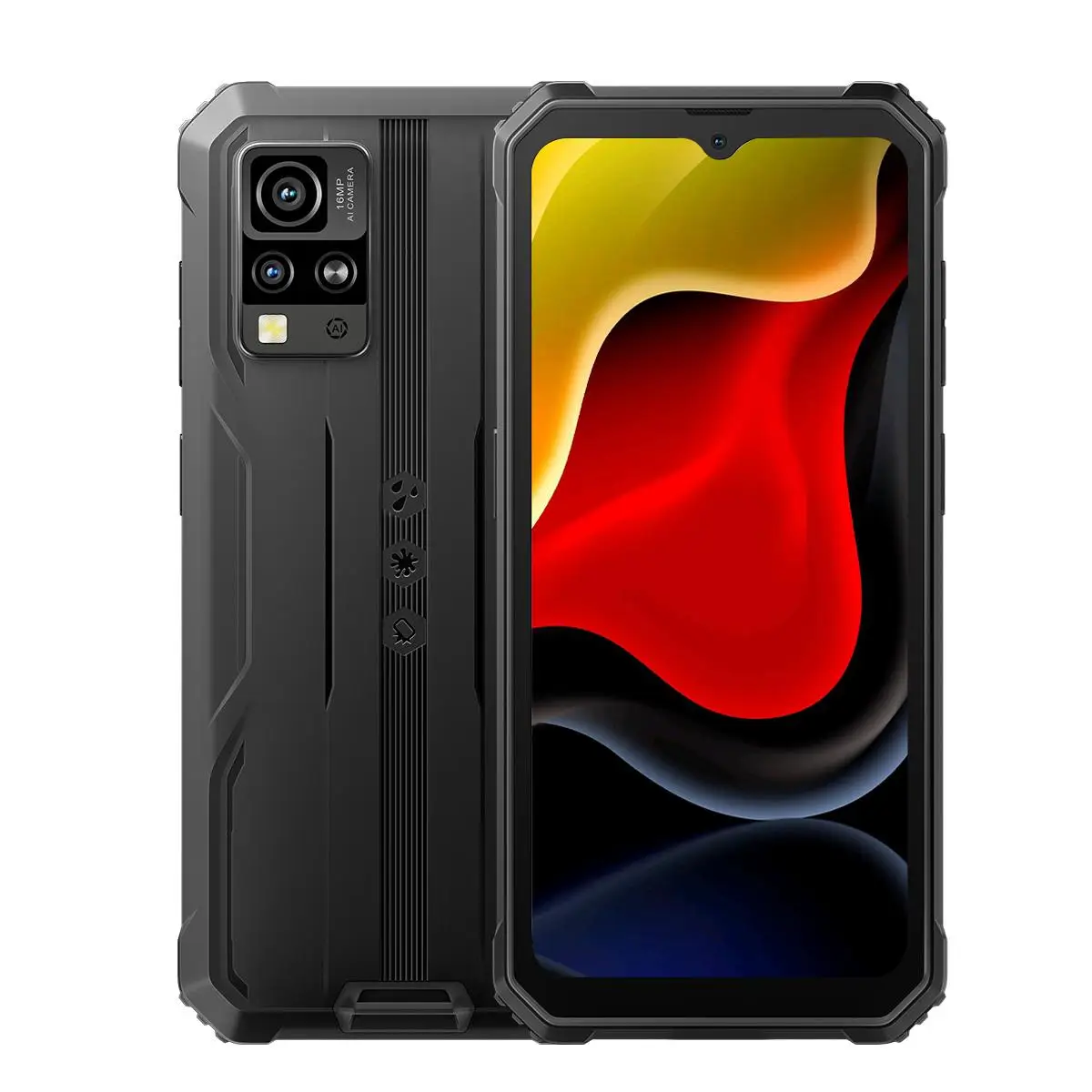 Blackview BV4800 SE Smartphone robuste 6.56 ''HD + écran IPS 4GB + 64GB 5100mAh batterie 16MP caméra arrière NFC 4G téléphone portable