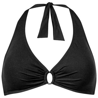 Lidea - Women's The Core Bikini Top Neck Halter - Bikini-Top Gr 42 - Cup: B schwarz Image