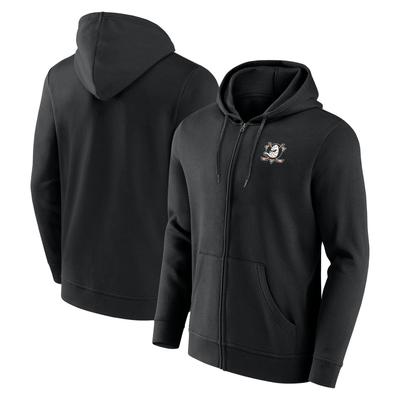 Anaheim Ducks Primary Logo Reißverschluss Hoodie - Herren Image