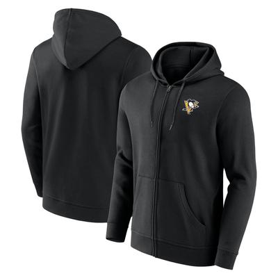 Pittsburgh Penguins Primary Logo Reißverschluss Hoodie - Herren Image