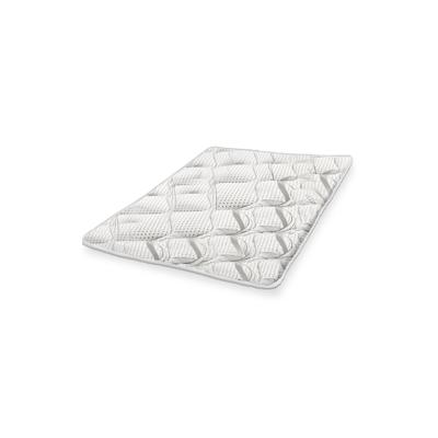 The White Stone Topper 120 x 190 cm | Ergonomische Matratzenauflage | Soft-Vlies | 5 cm hoch | Atmungsaktiv & Anti-Milben Image