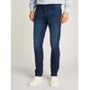 Slim-fit-Jeans TOMMY HILFIGER "CORE BLEECKER", Herren, Gr. 31, Länge 34, blau (tiefblau), Denim/Jeans, Obermaterial: 98% Baumwolle, 2% Elasthan, casual, slim fit lang, Jeans, mit dezenter Waschung