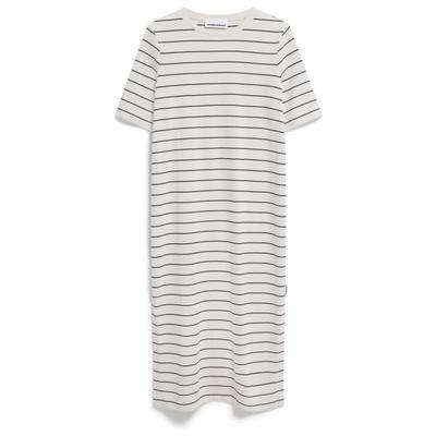 ARMEDANGELS - Women's Xelinaa Fine Stripe - Kleid Gr M grau/weiß Image