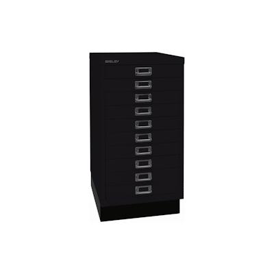 Bisley Schubladenschrank Multidrawers 29er Serie A3 10 Schübe schwarz Image