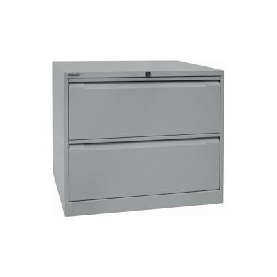 Bisley Hängeregistraturschrank 2 Schübe 2-bahnig silber Image