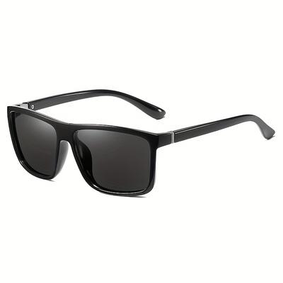 TEMU New Retro Men's Trendy Glasses, Square Frames Are Very Suitable For | Men And Women Models, To Enhance Charm Image