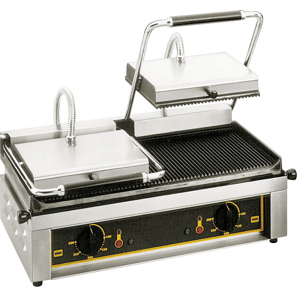 Stalgast ROLLER GRILL Kontaktgrill doppelt, 600x385x220 mm (BxTxH), 2x 2 kW Image