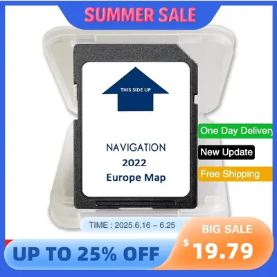 Europa XP Daily Car GPS-Navigationssystem SD-Karte für IVECO 2022 Image