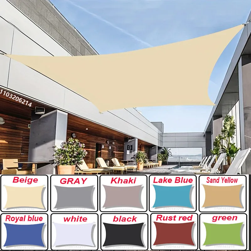 Markise für den Außenbereich, wasserdicht, Sonnensegel, für Garten, Strand, Camping, Terrasse, Pool, Zelt, Markise Image