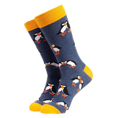 Vogelmuster Neuheit Baumwollsocken für Erwachsene Image