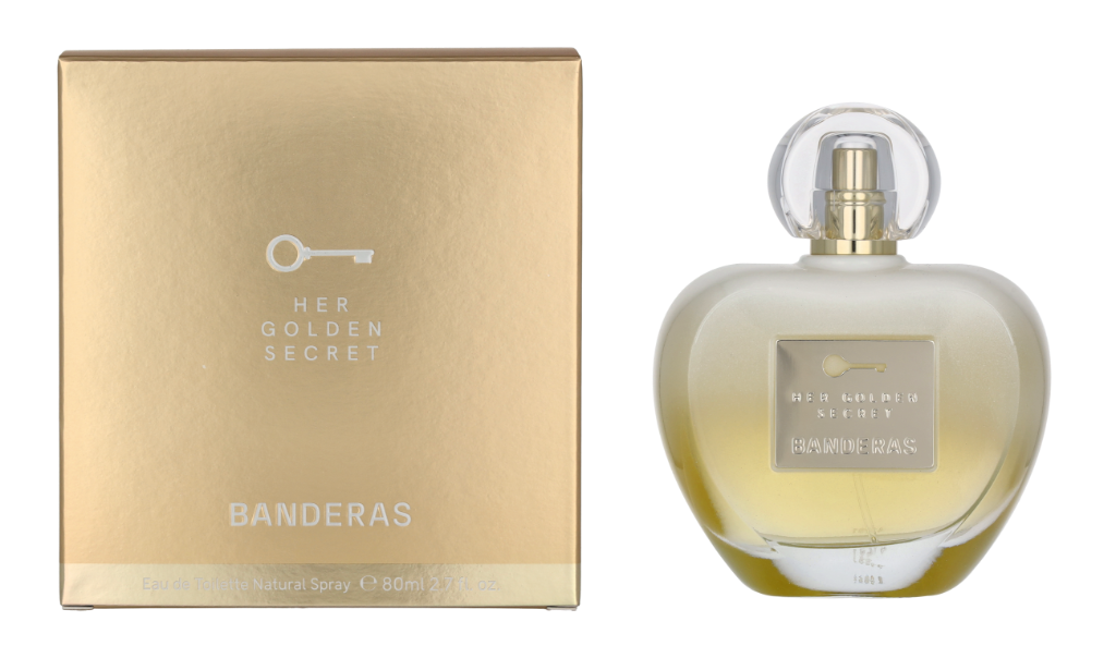 A. Banderas Her Golden Secret Edt Spray. Image