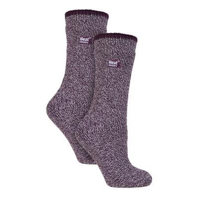 Damen 2er-Pack Merinowolle Thermosocken Image