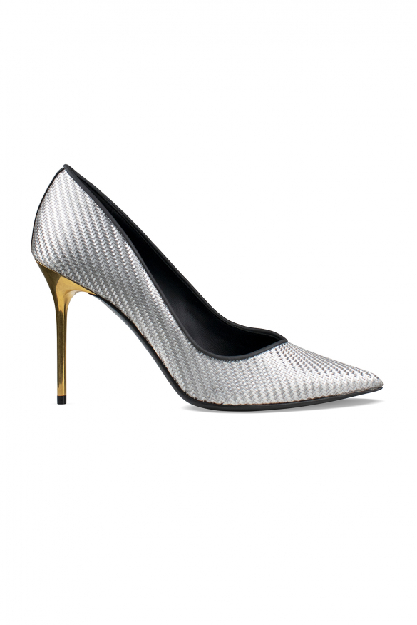 Balmain Pumps Ruby Silber US 39