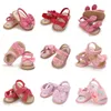 Neue Sommer Baby Sandalen Rosa Prinzessin Baby Wanderschuhe Weiche Sohle Anti Slip Atmungsaktive Baby Schuhe
