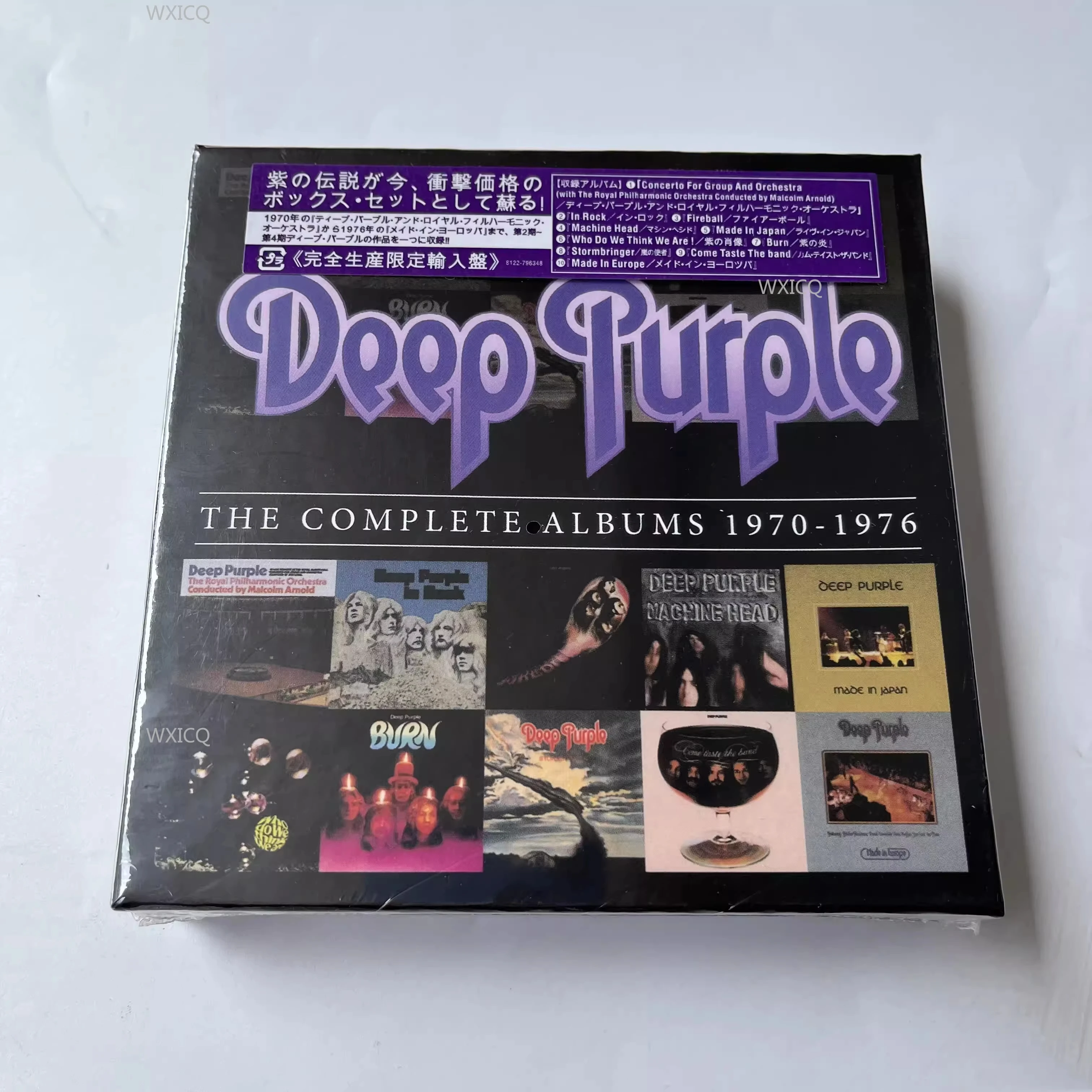 Britische Rockband Deep Purple komplettes Album 2019-2020 10cd Heavy Metal und moderne Hard Rock Pionier Band Musik CD