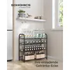 SONGMICS Schuhregal Schuh-Organizer, mit 6 Ablagen, für 18-24 Paar Schuhe, 63 x 30 x 112 cm (L x B x H)