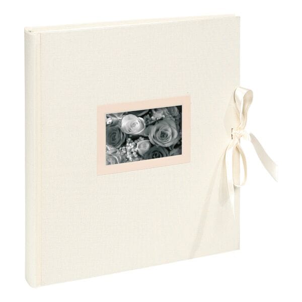 EXACOMPTA Premium Fotobuch Kingsbridge 29x32cm 11154E 60 Seiten elfenbeinfarben gelb, 32.8x30.3 cm Image