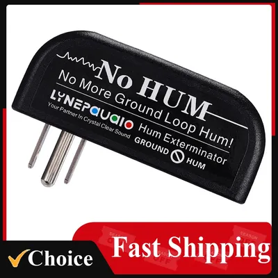 LYNEPAUAIO Buzz Eliminator AC Ground Loop Noise Eliminator Plug-In AC Buzz Killer Hum Eliminator