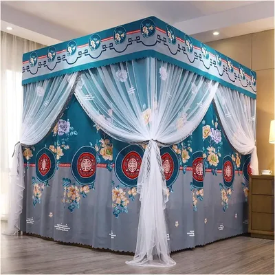 Bed Net Canopy,Princess Bed Curtain Mosquito Net Bedroom Decoration Accessories Canopy Boy Adult