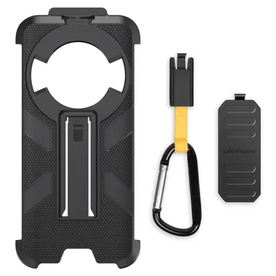 Ulefone Power Armor 16 Pro / Power Armor 16S Ulefone Back Clip Phone Case with Carabiner TPU + PC