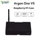 Custodia Argon ONE V5 M.2 per Raspberry Pi 5 Schermo OLED opzionale da 1,8 pollici Doppio o SINGOLO