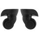 Swivel Spinner Caster,Swivel Wheels Replacement,1 Pair Universal Swivel Suitcase Luggage Mute Casters Replacement Wheels- Easy to Use Than Baggage Wheel Without Any Effort casters