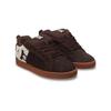 Sneaker DC SHOES "Court Graffik", Gr. 11(44,5), braun, gum, 57.05% Leder, 28.2% Synthetikmaterial, 13.87% Polyester, 0.88% Textil, Schuhe