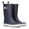 Gummistiefel TOMMY HILFIGER, Kinder, Gr. 38, blau, Gummi, modisch, Schuhe, Regenstiefel, Matschstiefel mit Logo