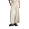 Culotte MARC O'POLO, Damen, Gr. 40, N-Gr, silky stone, Web, Obermaterial: 90% Lyocell, 10% Leinen, casual, knöchellang, Hosen