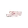 Dianette TOMMY HILFIGER "TH STRIPES WEDGE BEACH SANDAL", Damen, Gr. 41, rosa (rose), Textil, modisch, Schuhe, Zehentrenner, Sommerschuh mit gestreifter Innensohle