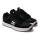 Sneaker DC SHOES "Lynx Zero", Gr. 11(44,5), schwarz-weiß (schwarz, schwarz, weiß), 50.51% Leder, 39.8% Synthetikmaterial, 9.69% Polyester, Schuhe