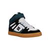 Sneaker DC SHOES "Pure High-Top EV", Kinder, Gr. 11(28), schwarz, grün, weiß, Obermaterial: Leder / Futter: Textil / Außensohle: Gummi, Schuhe