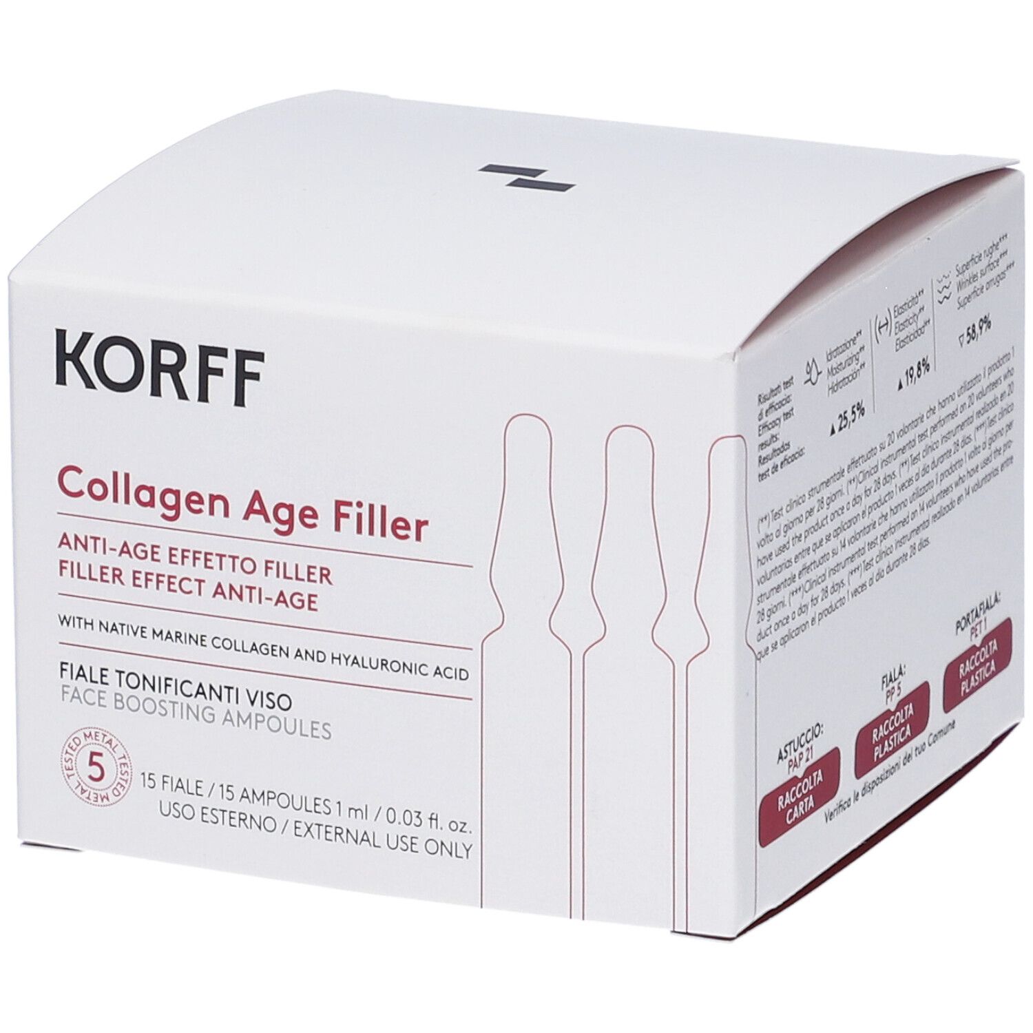 KORFF Collagen Age Filler Fiale 15 ml