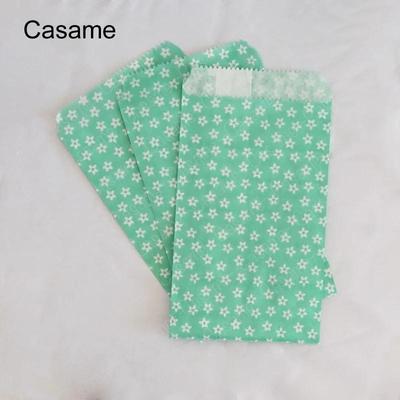 TEMU 50 Pcs Flower Style Paper Bags - 8x15cm, Decorative Gift Bags For Wedding Party Invitation Greeting Cards Paper Gift Bag Image