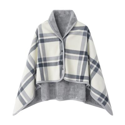 TEMU 1pc Wearable Blanket Shawl Plush Lazy Casual Office Throw Image