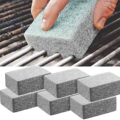 TEMU 6pcs Heavy-duty Heat-resistant Grill Cleaning Brushes - Essential For Camping, & Outdoor Cooking Maintenance, Polypropylene, Portable, Camping Essentials| Brushes|heatresistant Scraper Image