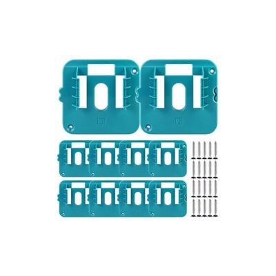 10-teiliger Batteriehalter für Makita 14,4–18 v, Batteriehalter, Wandhalterung für Image