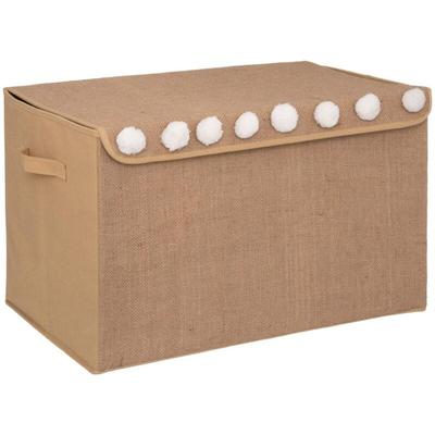 Kindertruhe - Jute und Pompons - 36x57 cm Atmosphera Créateur D'intérieur Image