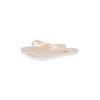 Zehentrenner CALVIN KLEIN JEANS "THONG+ TPU METALLIC", Damen, Gr. 41, rosa (rosegoldfarben), Synthetik, metallic, Basic, Schuhe, Sommerschuh, Badeschuh, Schlappen, Strandschuh mit Zehensteg